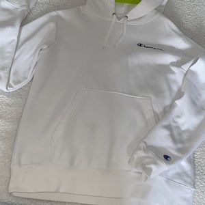 White Champion Hoodie